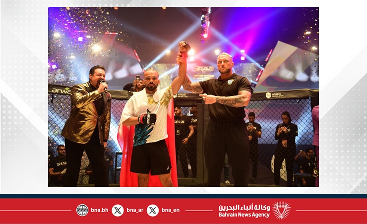 المقاتل البحريني حمزة الكوهجي يخوض نزال في بطولة (بريف سي إف 100)